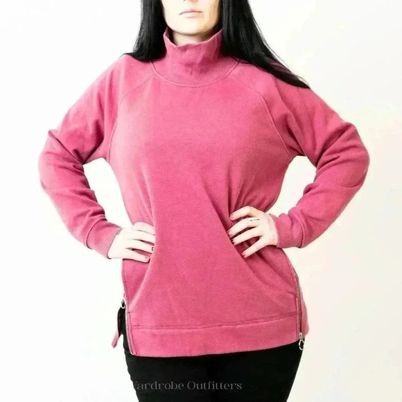 Athleta Turtleneck Sweatshirt - M - Picture 3 of 7